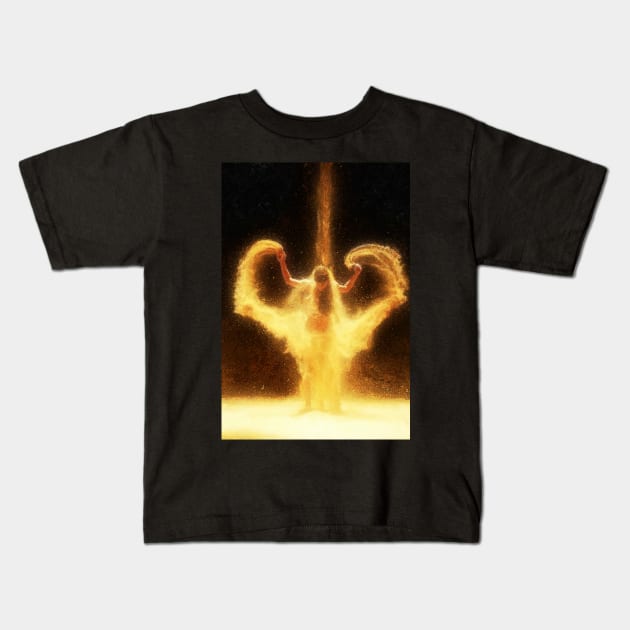 Dance Among The Detritus Kids T-Shirt by Jarrodjvandenberg